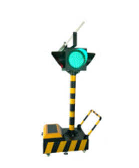 铁门关太阳能移动信号灯