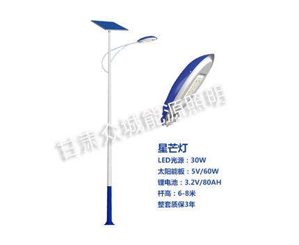 铁门关爆款太阳能路灯