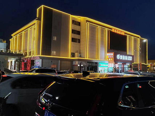 铁门关楼体亮化