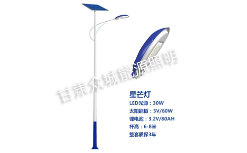 铁门关太阳能路灯核心技术参数解读