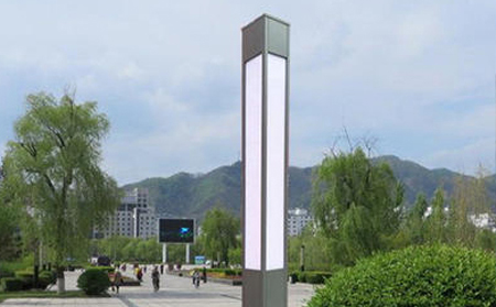 公园安装太阳能铁门关景观灯怎样布光更亮